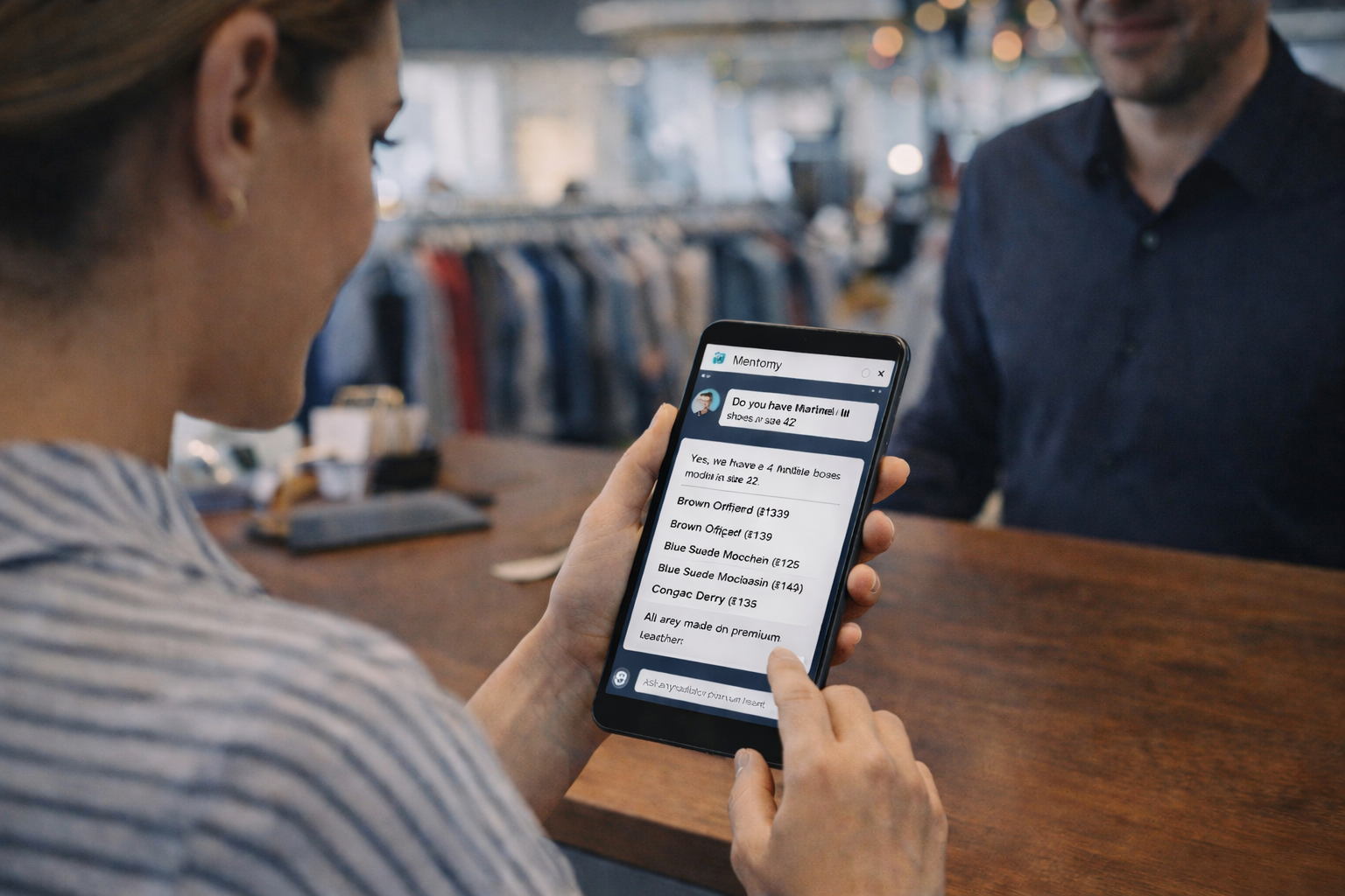 Comercios y Negocios: Asistente que responde consultas sobre catálogos 24/7